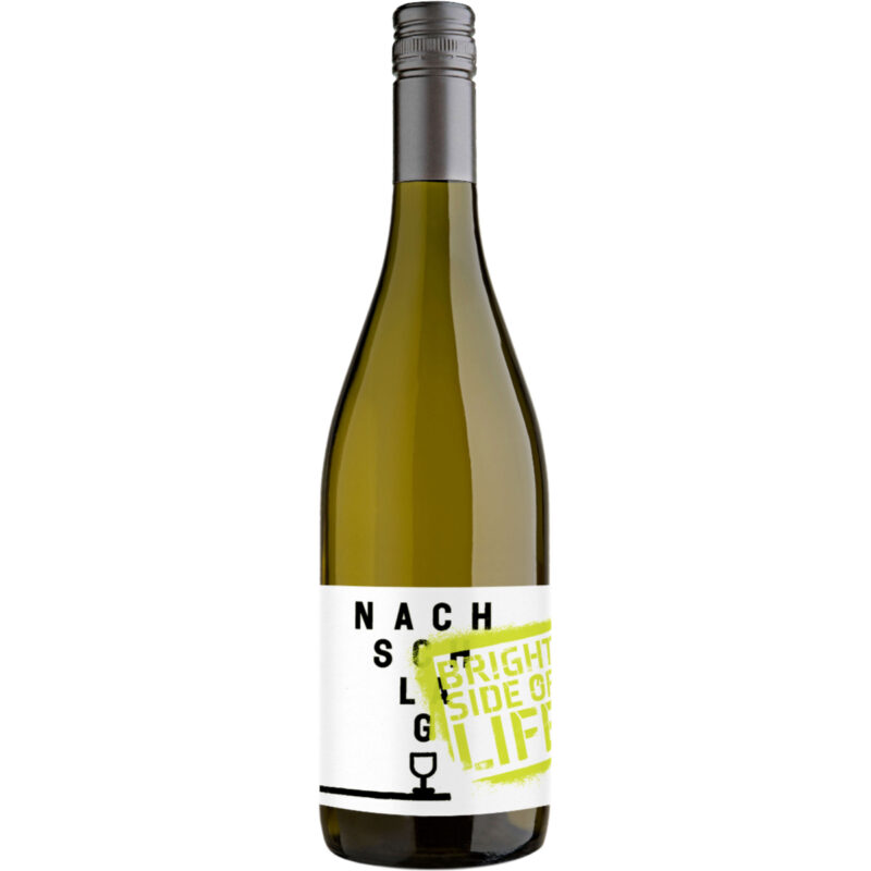 Nachschlag "Bright Side of Life" 2023 trocken vom Winzerhof Stahl aus Franken. Ein leichter, dabei saftiger Wein, der nach Ananas, Zitrus und Melone duftet.