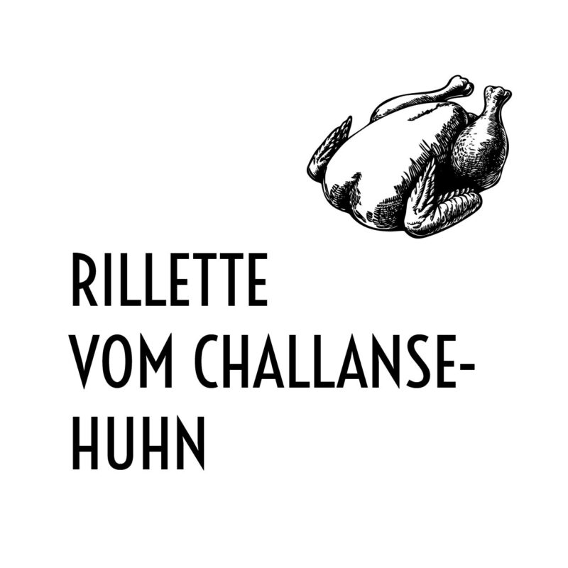 Rillette vom Challansehuhn